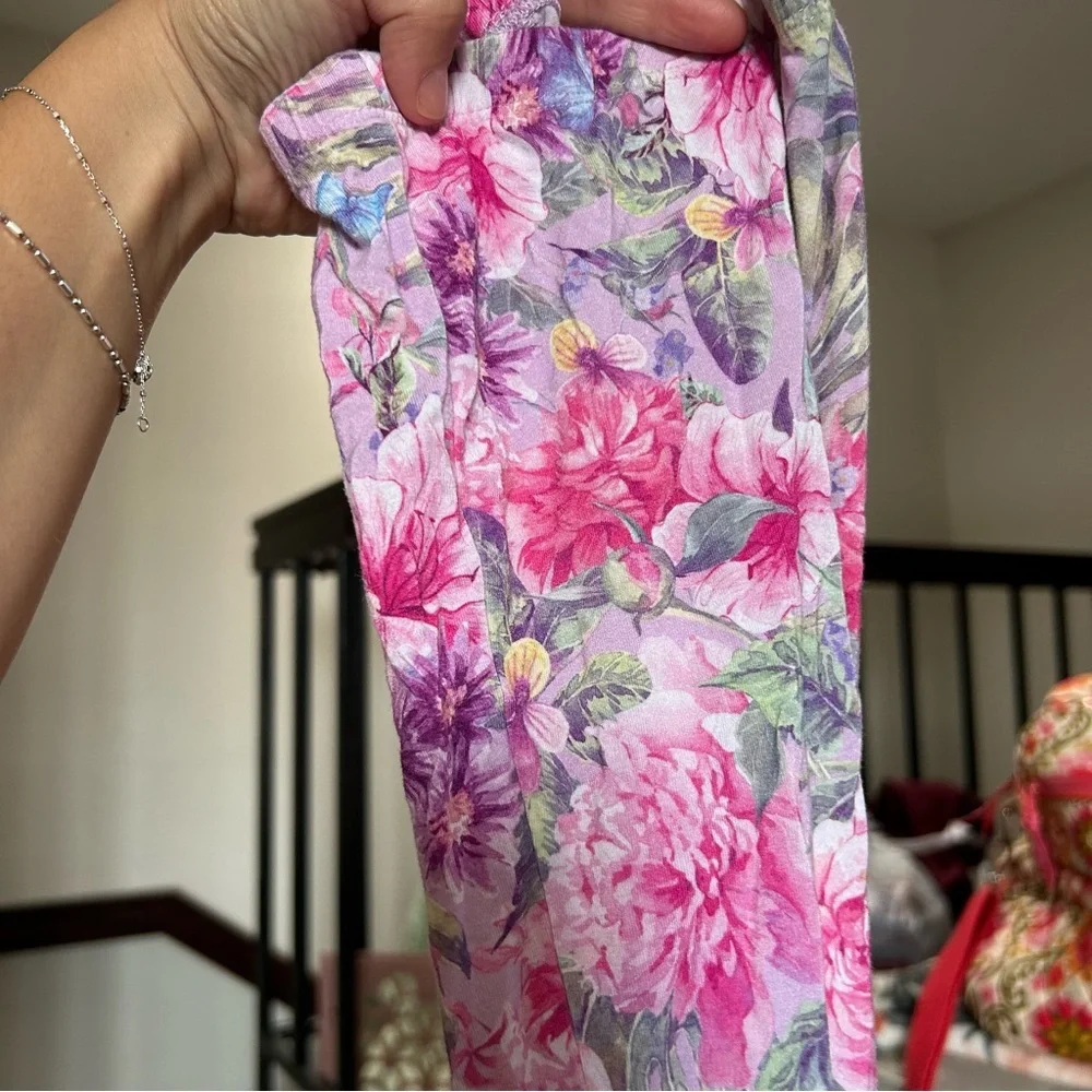 Posh Peanut / Bamboo Classic Pajama Set - Ellery (Floral)